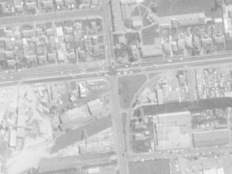 1 Matipo Street from the air, 1975-1979