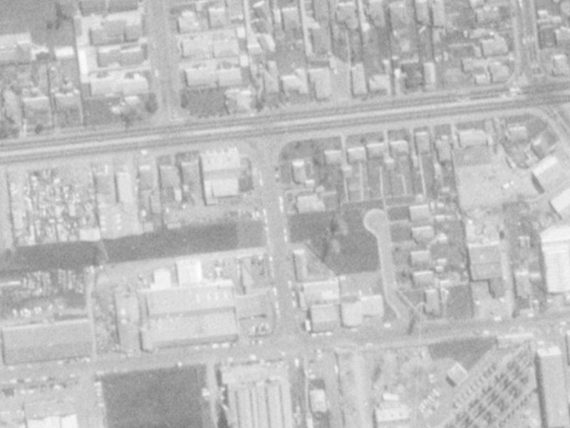 5R Dalgety Street from the air, 1975-1979
