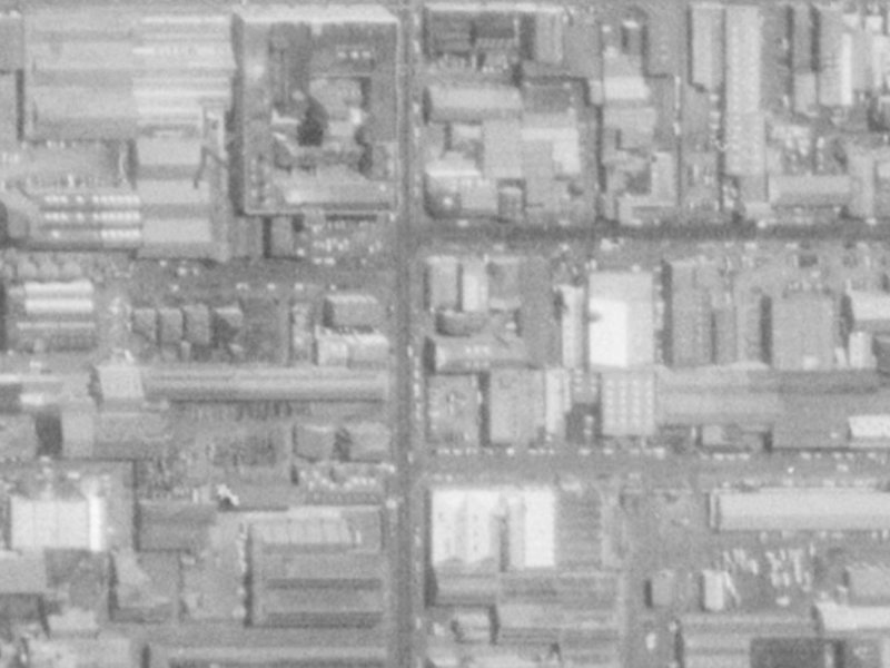 192 Montreal Street from the air, 1975-1979