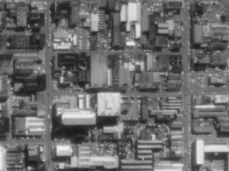 21 Allen Street from the air, 1975-1979