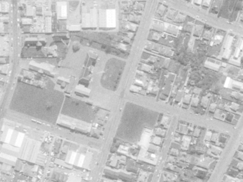 38 Nursery Road from the air, 1975-1979