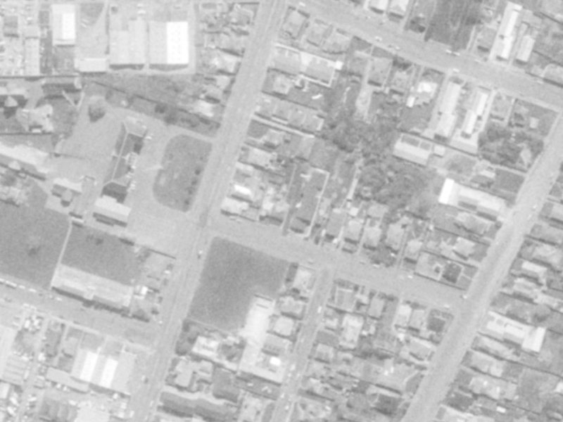 7 Cross Street from the air, 1975-1979