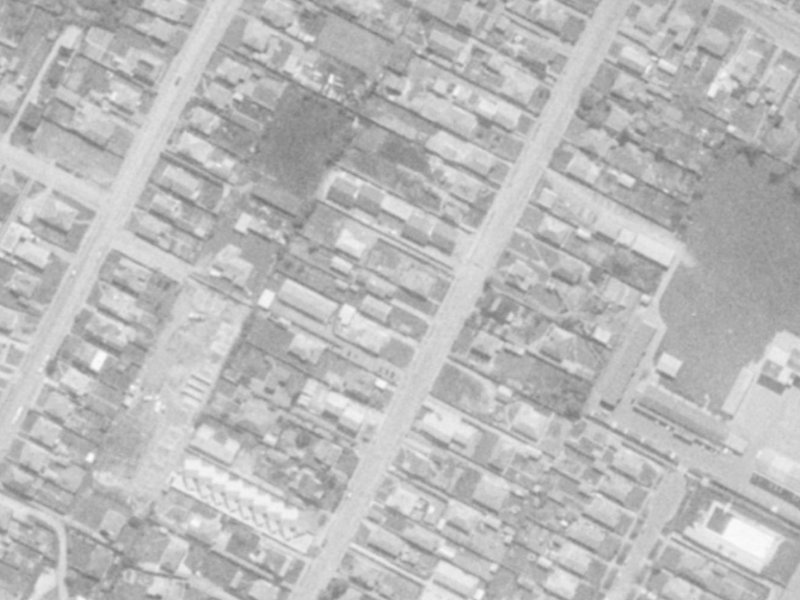 85B Bordesley Street from the air, 1975-1979
