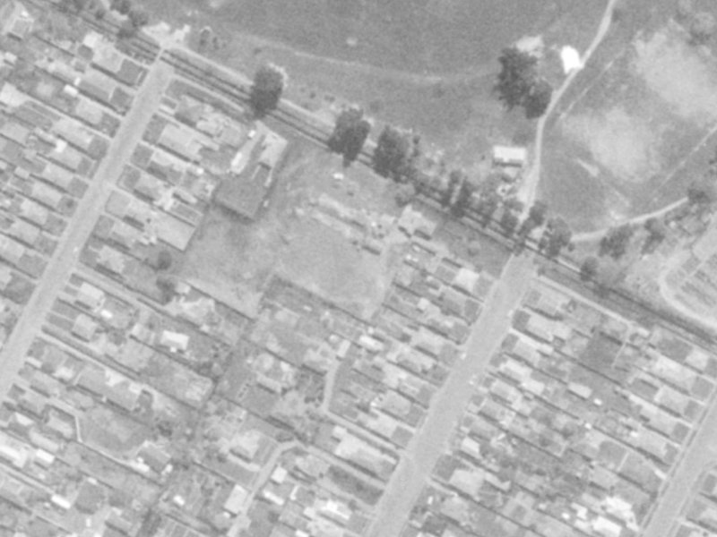 11 Bonar Place from the air, 1975-1979
