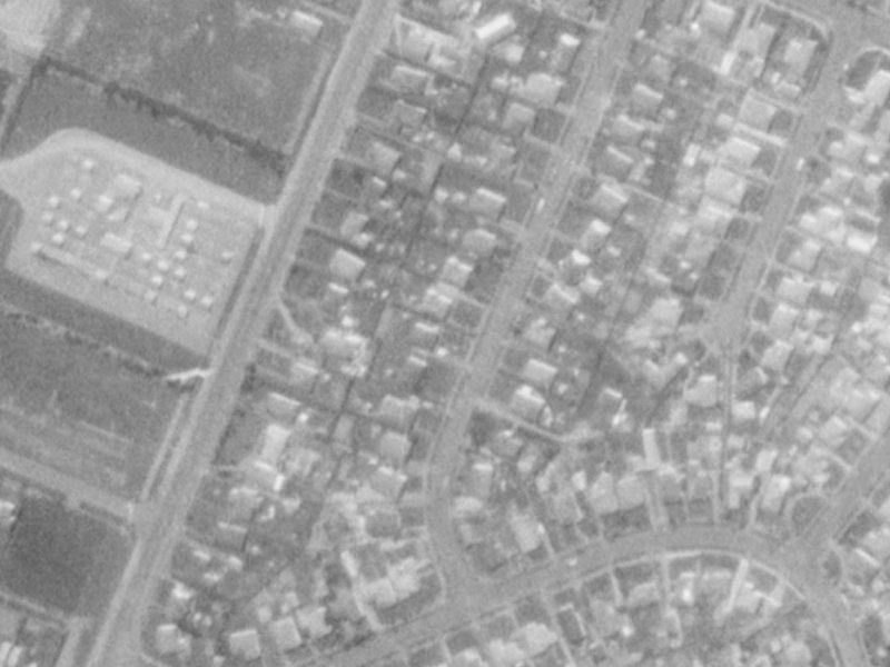 13 Amuri Street from the air, 1975-1979