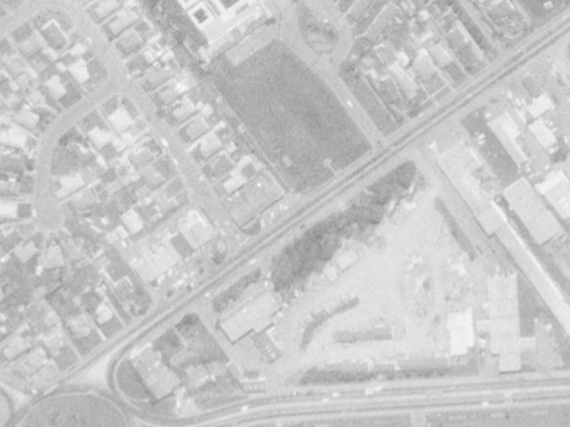 136 Main South Road from the air, 1975-1979