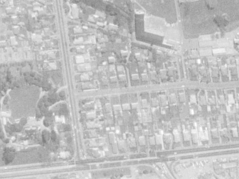 7 Arthur Street from the air, 1975-1979