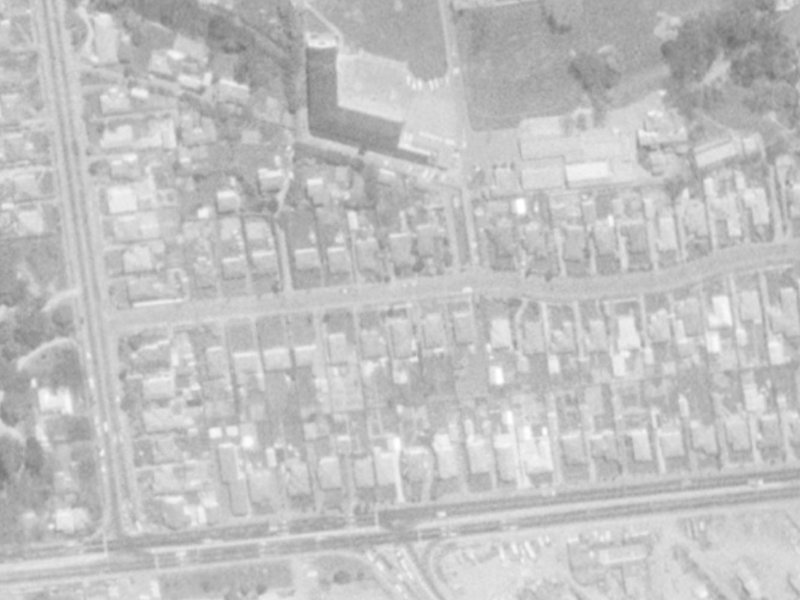 20 Arthur Street from the air, 1975-1979