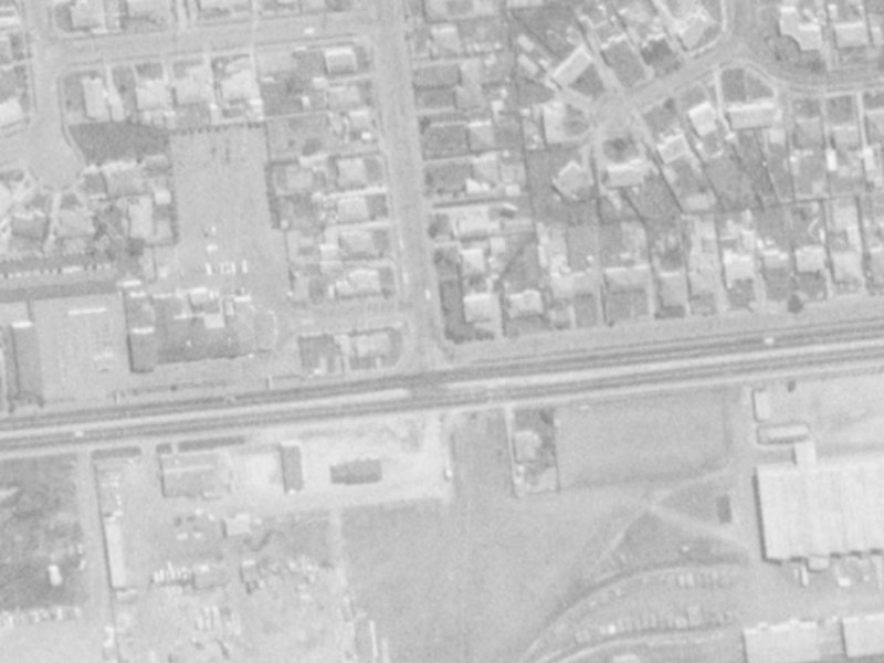 254 Blenheim Road from the air, 1975-1979