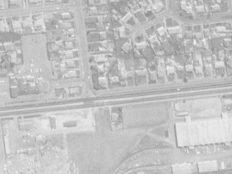 250 Blenheim Road from the air, 1975-1979