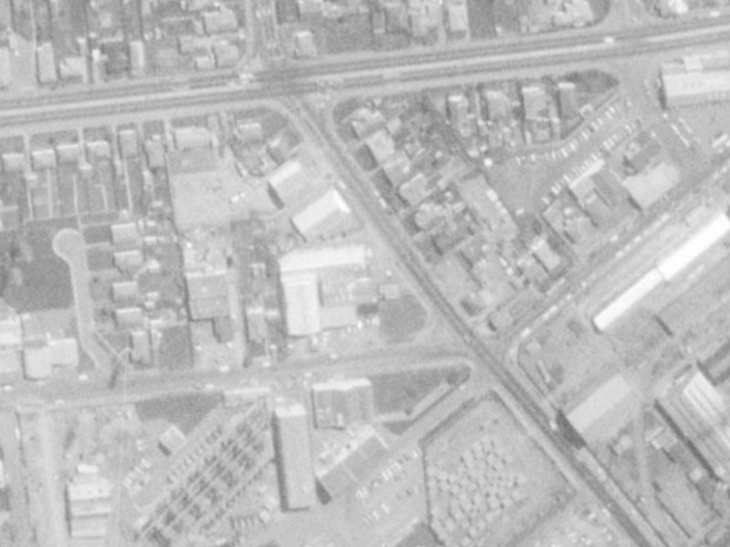 4/12 Princess Street from the air, 1975-1979