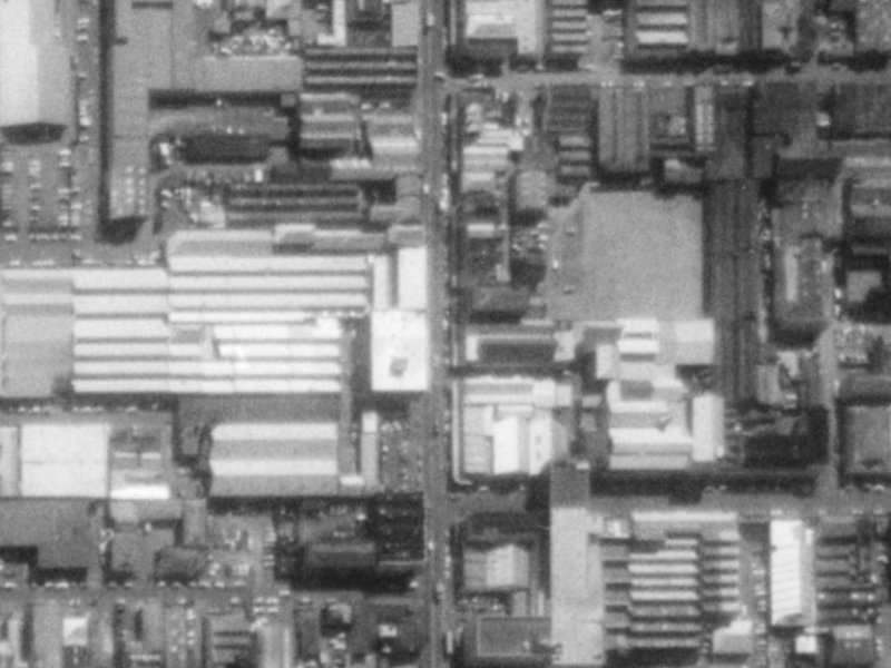 556A Colombo Street from the air, 1975-1979