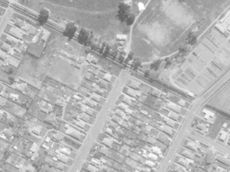 117 Mackworth Street from the air, 1975-1979