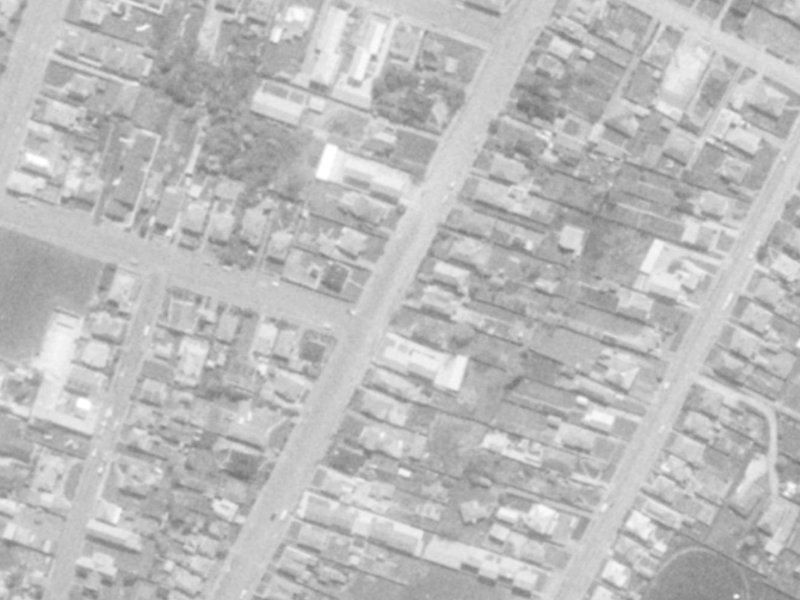 45 Mathesons Road from the air, 1975-1979