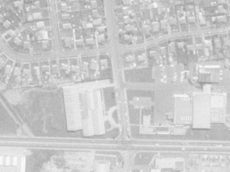 66E Curletts Road from the air, 1975-1979