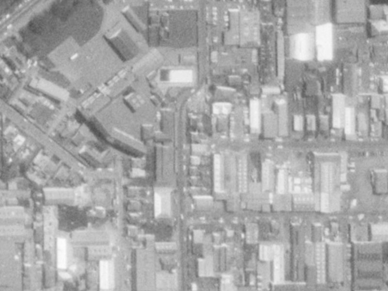 28 Stewart Street from the air, 1975-1979