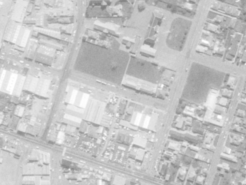 Hillview Road from the air, 1975-1979