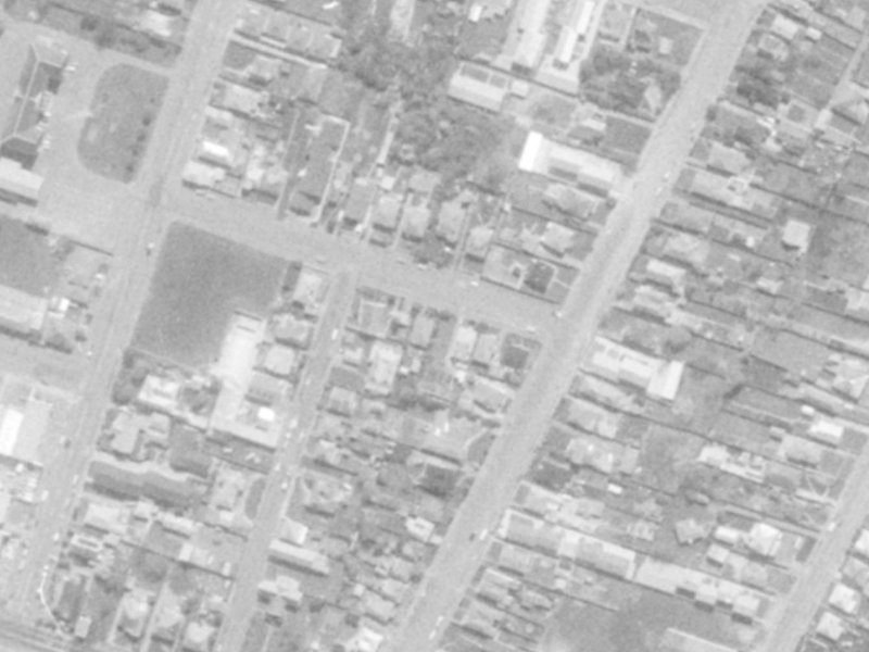 26 Cross Street from the air, 1975-1979
