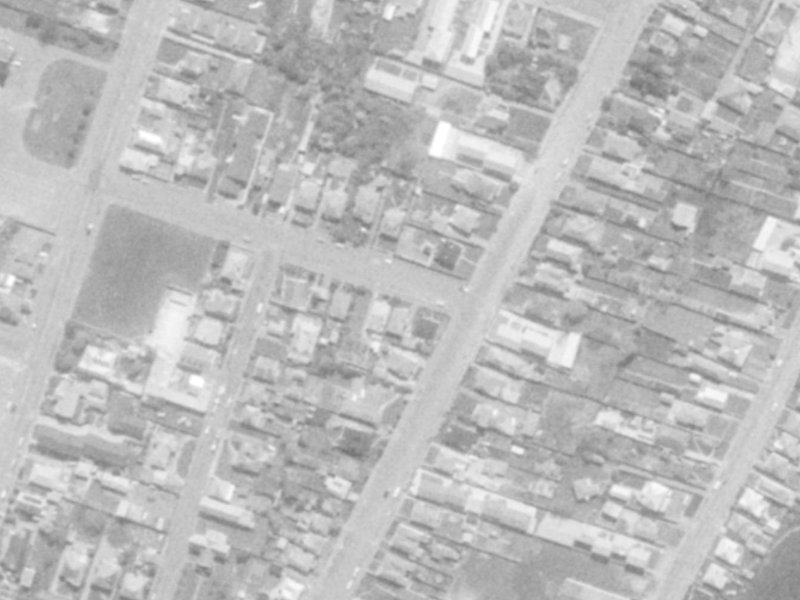 34-18 Cross Street from the air, 1975-1979