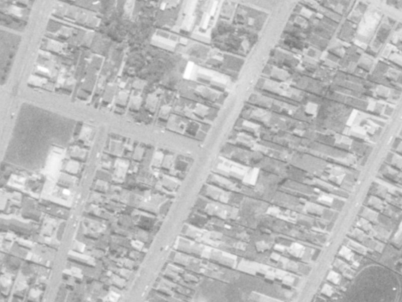 41 Mathesons Road from the air, 1975-1979