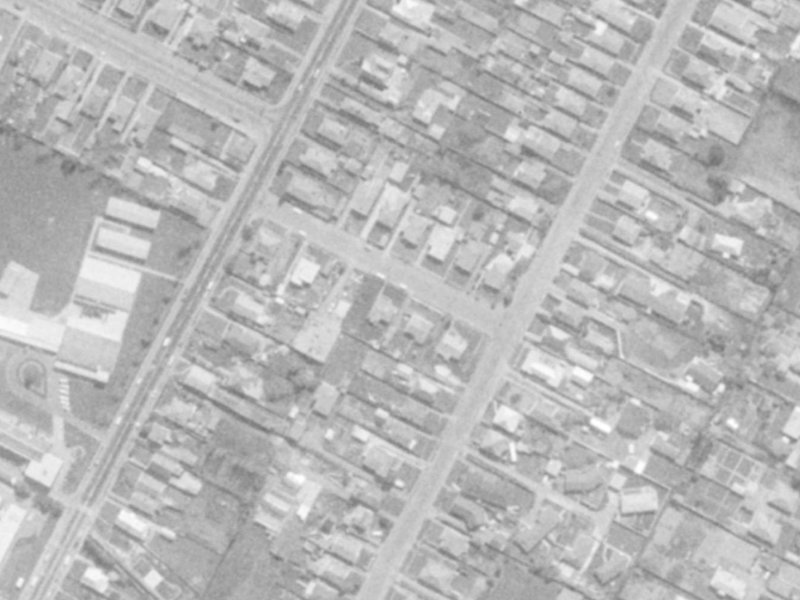 20 Marcroft Street from the air, 1975-1979