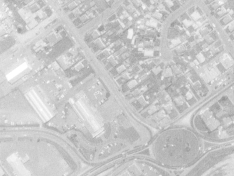 12A Epsom Road from the air, 1975-1979