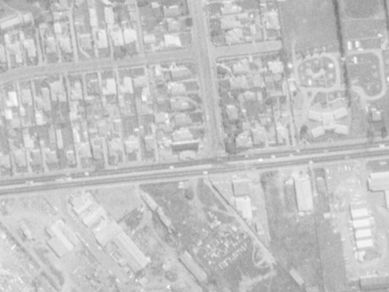 98 Middleton Road from the air, 1975-1979