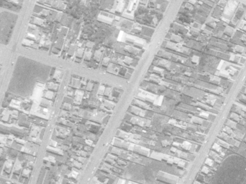 39 Mathesons Road from the air, 1975-1979