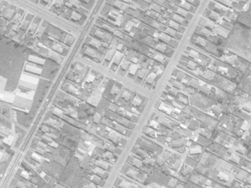 22 Marcroft Street from the air, 1975-1979