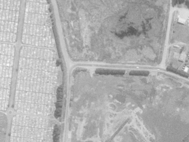 8P Bromley Road from the air, 1975-1979