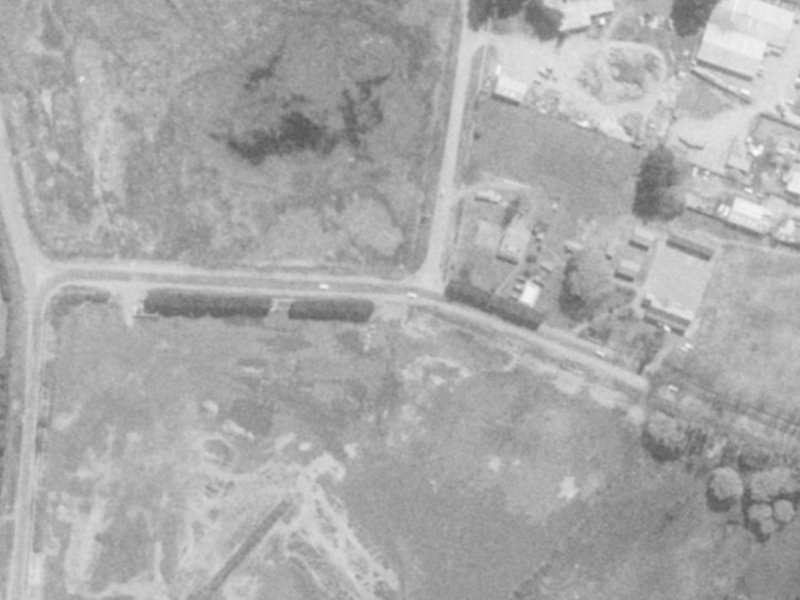 Raymond Road from the air, 1975-1979