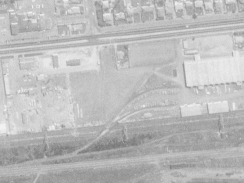 Acheron Drive from the air, 1975-1979