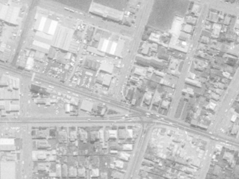 13 Nursery Road from the air, 1975-1979