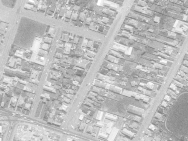 28 Mathesons Road from the air, 1975-1979