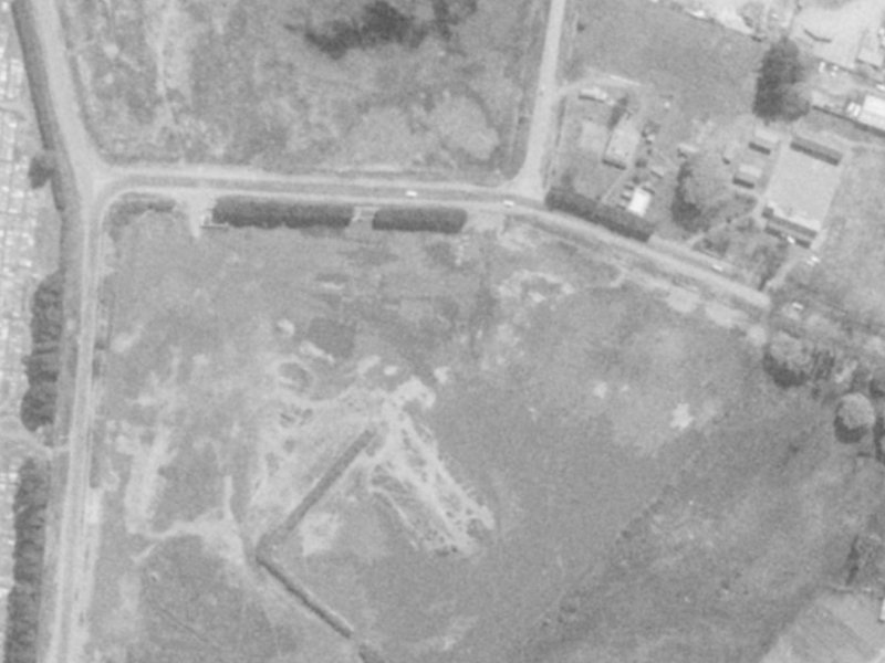 23 Raymond Road from the air, 1975-1979