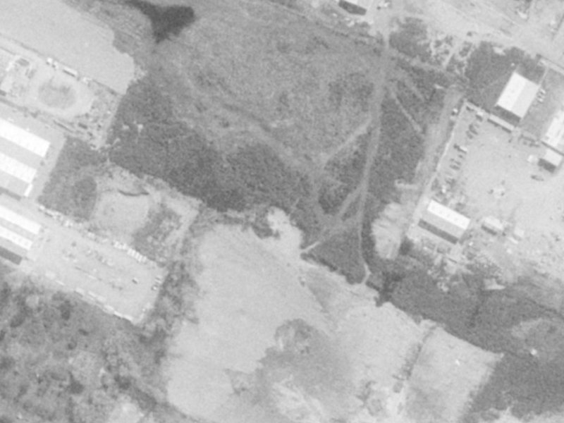 Tanya Street from the air, 1975-1979