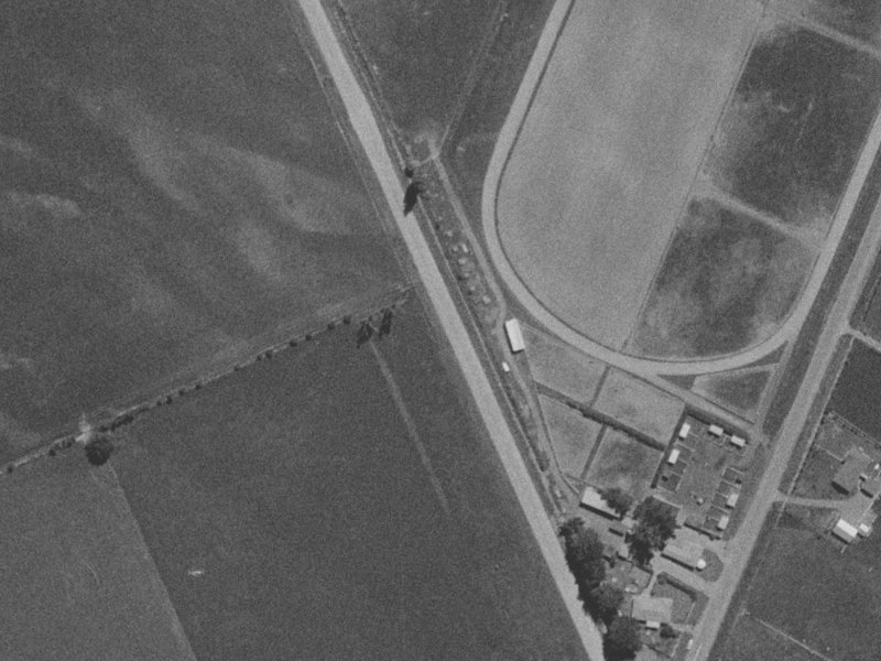146–254 Barters Road from the air, 1975-1979