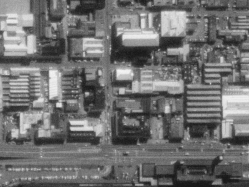 20 Manchester Street from the air, 1975-1979