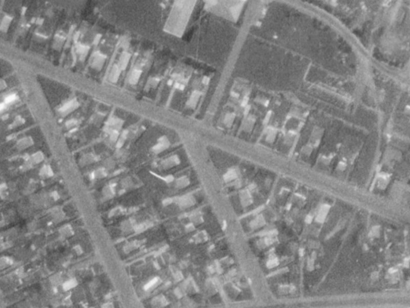 13 Fulham Street from the air, 1975-1979