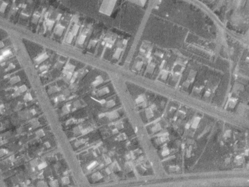11 Fulham Street from the air, 1975-1979