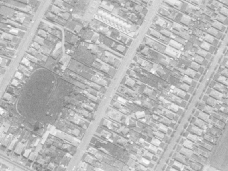 38A Bordesley Street from the air, 1975-1979