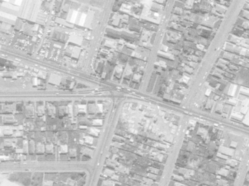 231 Ferry Road from the air, 1975-1979