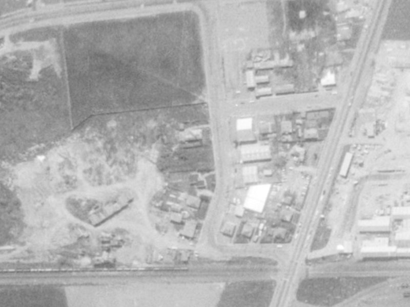 Smarts Road from the air, 1975-1979