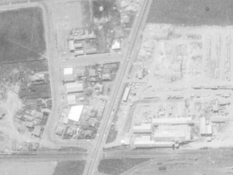 37 Carmen Road from the air, 1975-1979