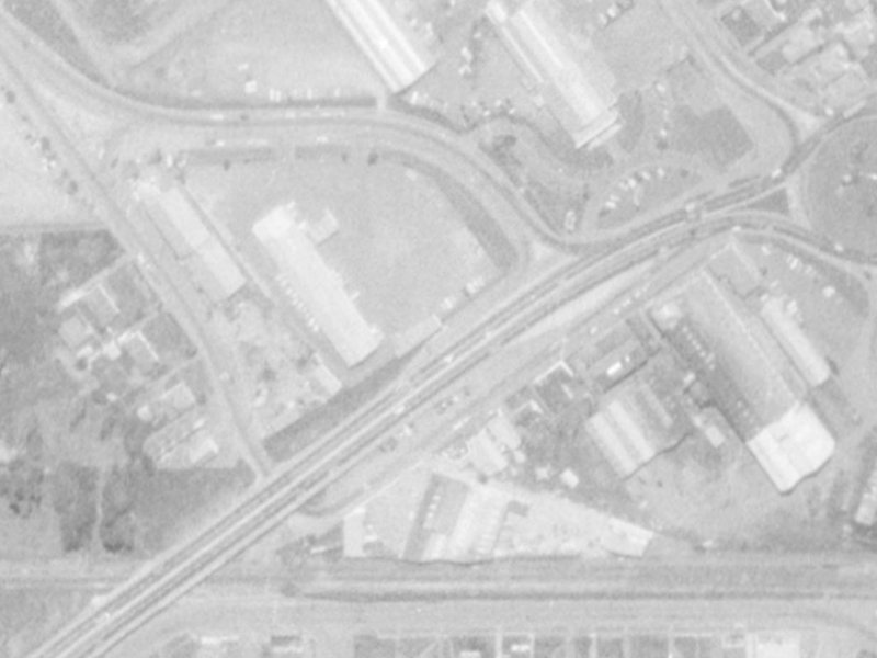 184 Main South Road from the air, 1975-1979