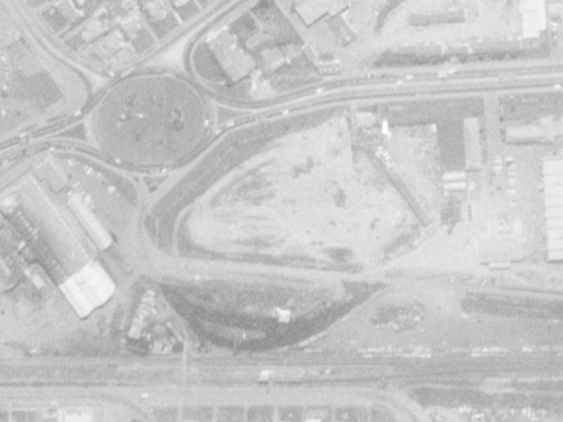 34 Nga Mahi Road from the air, 1975-1979