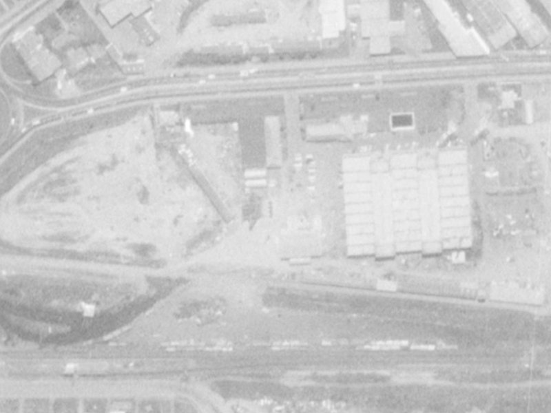 Nga Mahi Road from the air, 1975-1979