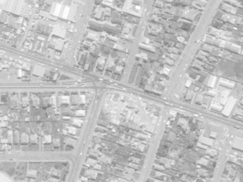 237 Ferry Road from the air, 1975-1979