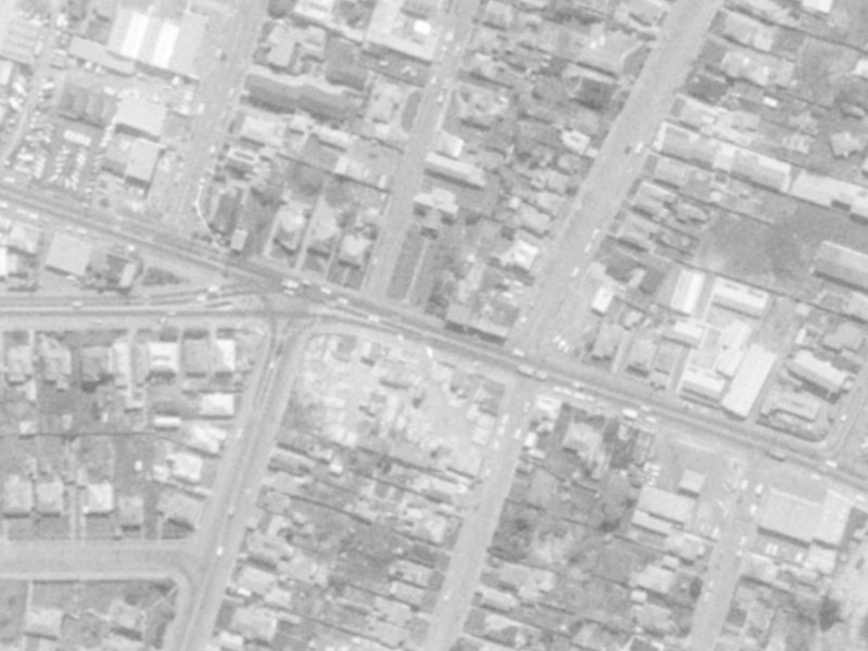 243 Ferry Road from the air, 1975-1979