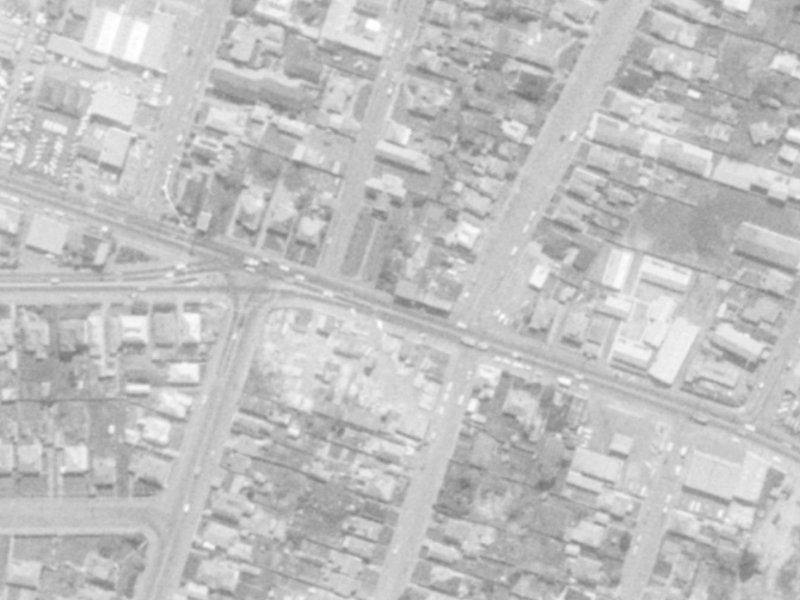 1/245 Ferry Road from the air, 1975-1979